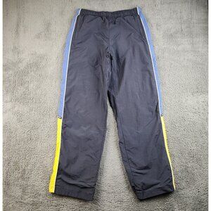 Y2K American Eagle Performance Windbreaker Track Pants Medium Lined Ankle Zip